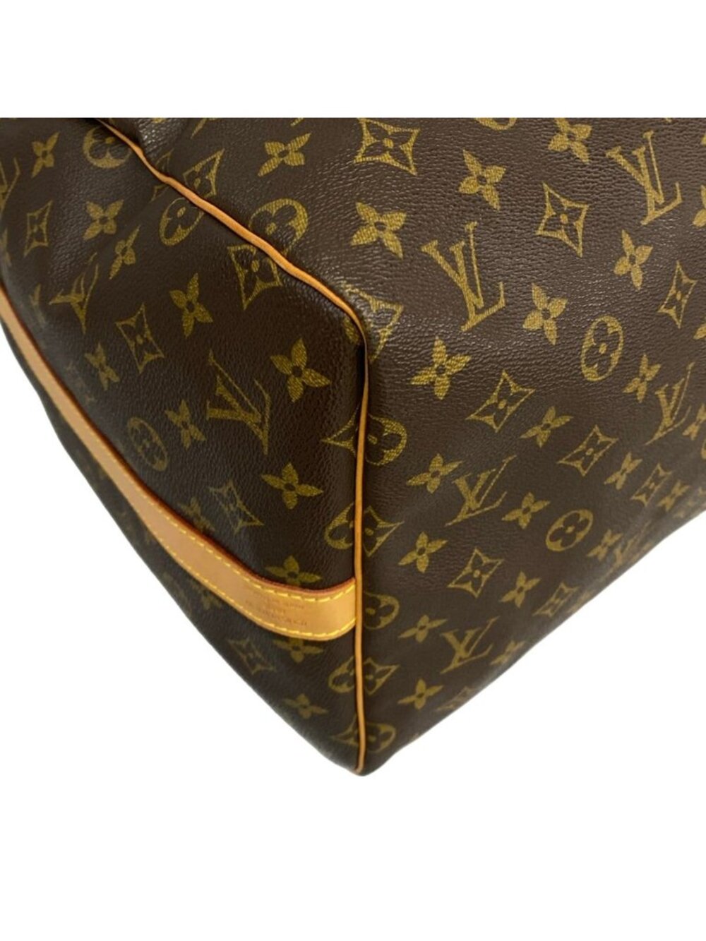Louis Vuitton Boston Bag Monogram Keepall Bandouliere 55 - Picture 6 of 15